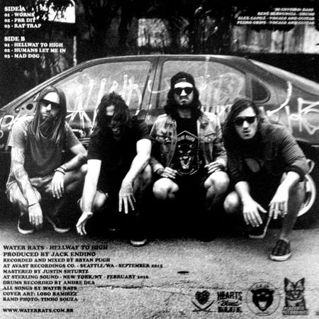 Water Rats (2) : Hellway To High (10", Ora)