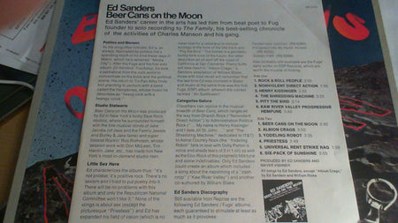 Ed Sanders : Beer Cans On The Moon (LP)