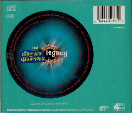 Dream Warriors : And Now The Legacy Begins (CD, Album)