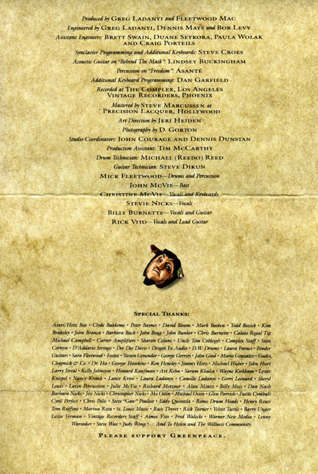 Fleetwood Mac : Behind The Mask (Cass, Album, SR,)