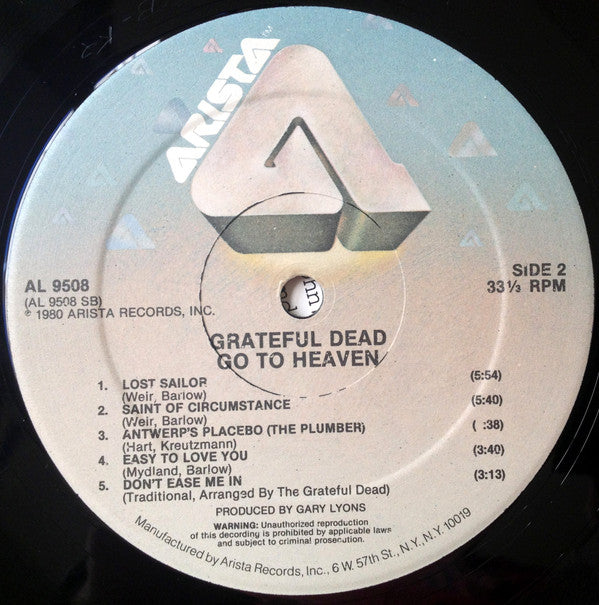 The Grateful Dead : Go To Heaven (LP, Album, Kee)