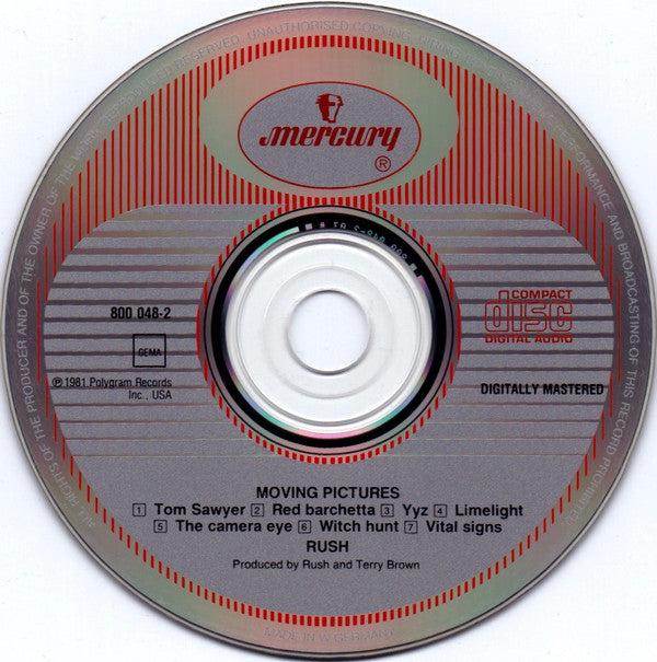 Rush : Moving Pictures (CD, Album)