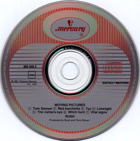 Rush : Moving Pictures (CD, Album)