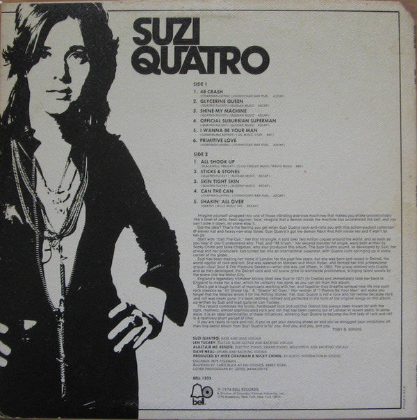 Suzi Quatro : Suzi Quatro (LP, Album, Ter)