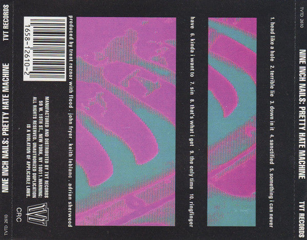 Nine Inch Nails : Pretty Hate Machine (CD, Album, Club, SRC)