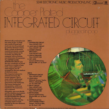 The Copper Plated Integrated Circuit : Plugged In Pop (LP, Album)