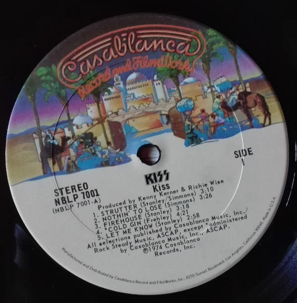 Kiss : Kiss (LP, Album, RE, Six)