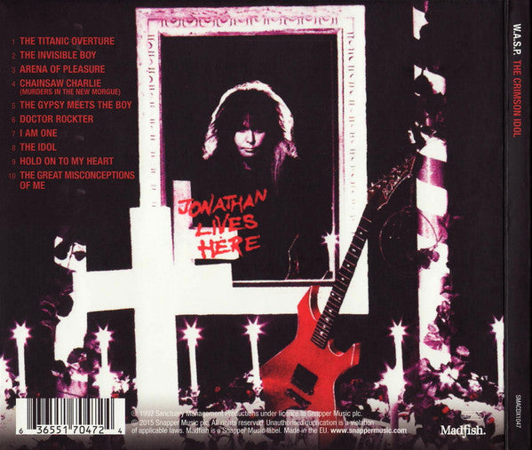 W.A.S.P. : The Crimson Idol (CD, Album, RE, Dig)