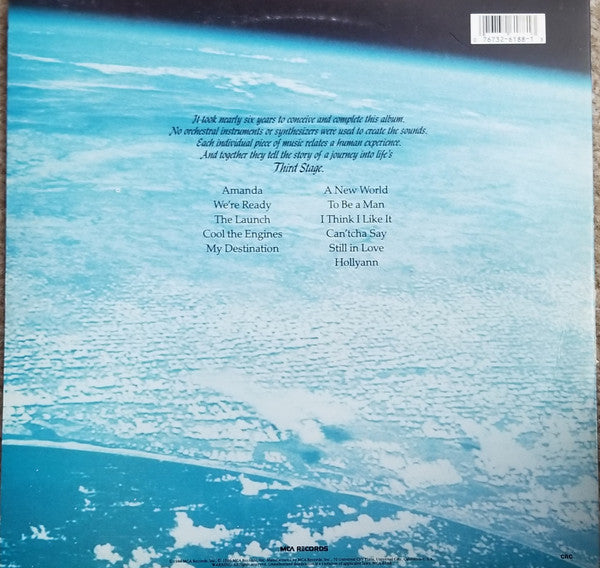 Boston : Third Stage (LP, Album, Club, CRC)