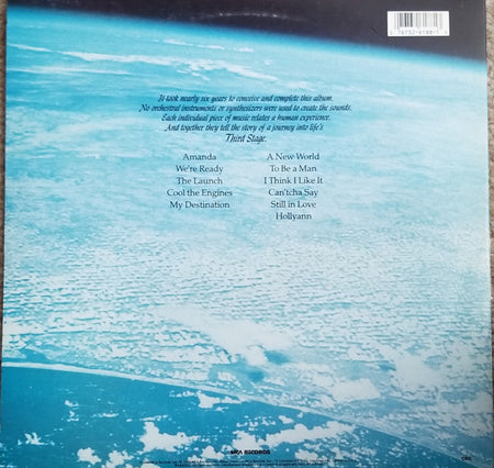 Boston : Third Stage (LP, Album, Club, CRC)