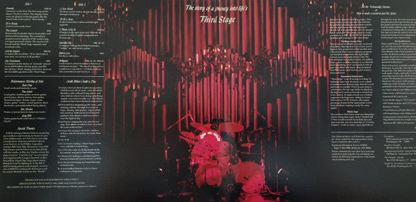 Boston : Third Stage (LP, Album, Club, CRC)
