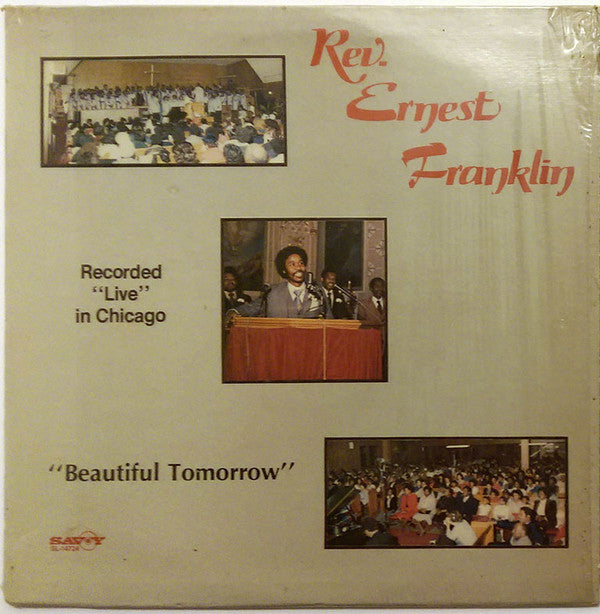 Ernest Franklin (2) With The Franklin Singers : Beautiful Tomorrow (LP, Album)