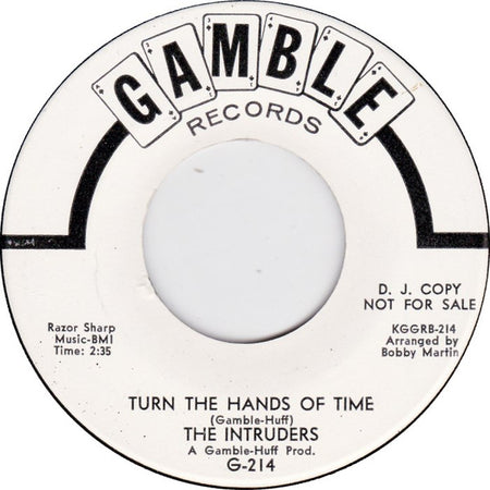 The Intruders : Cowboys To Girls (7", Single, Mono, Promo, Ter)