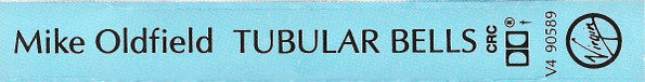 Mike Oldfield : Tubular Bells (Cass, Album, Club)