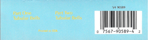 Mike Oldfield : Tubular Bells (Cass, Album, Club)