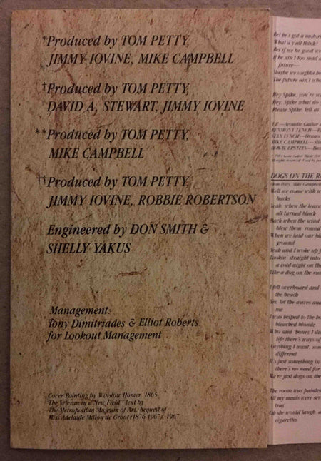 Tom Petty And The Heartbreakers : Southern Accents (Cass, Album)