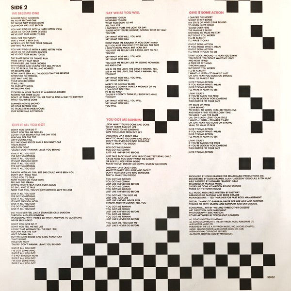 Fastway (2) : Fastway (LP, Album, Car)