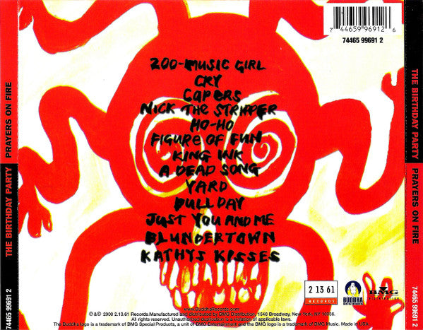 The Birthday Party : Prayers On Fire (CD, Album, RE, RM)