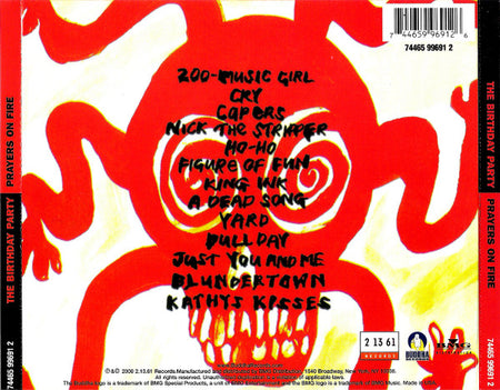 The Birthday Party : Prayers On Fire (CD, Album, RE, RM)