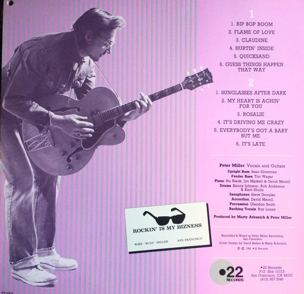 Peter Miller : Rockin' Is My Bizness (LP, Album)