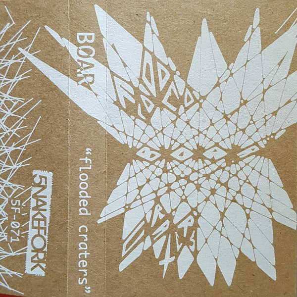 Boar : Flooded Craters (Cass, Album, Ltd)