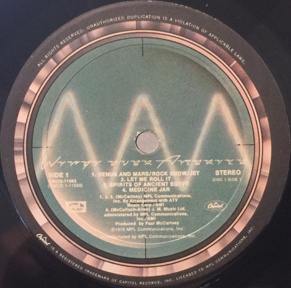 Wings (2) : Wings Over America (3xLP, Album, Gol)