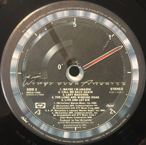 Wings (2) : Wings Over America (3xLP, Album, Gol)