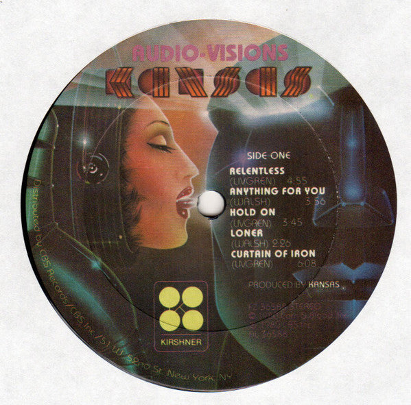 Kansas (2) : Audio-Visions (LP, Album, Ter)
