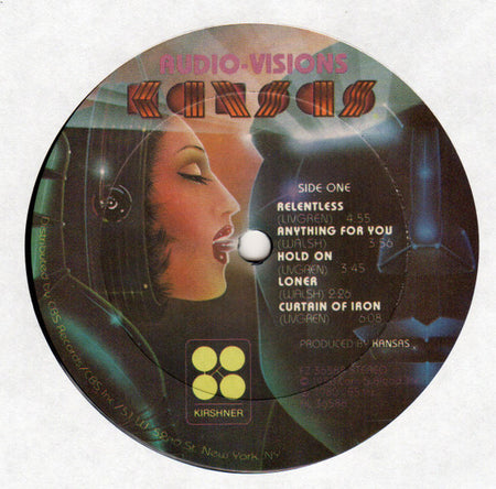 Kansas (2) : Audio-Visions (LP, Album, Ter)