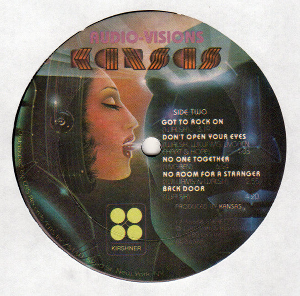 Kansas (2) : Audio-Visions (LP, Album, Ter)