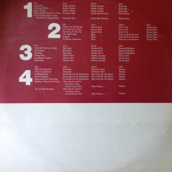 Various : Warner / Reprise Display Case Vol.9 (2xLP, Comp, Promo)