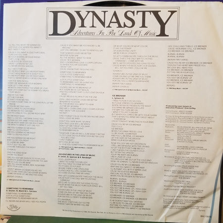 Dynasty : Adventures In The Land Of Music (LP, Album, Sil)