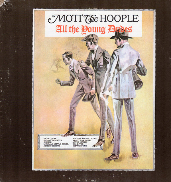 Mott The Hoople : All The Young Dudes (LP, Album, Ter)