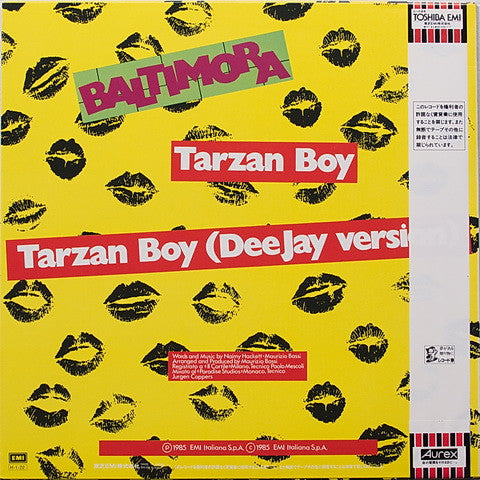 Baltimora : Tarzan Boy (12")