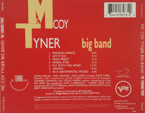 McCoy Tyner Big Band : The Turning Point (CD, Album)