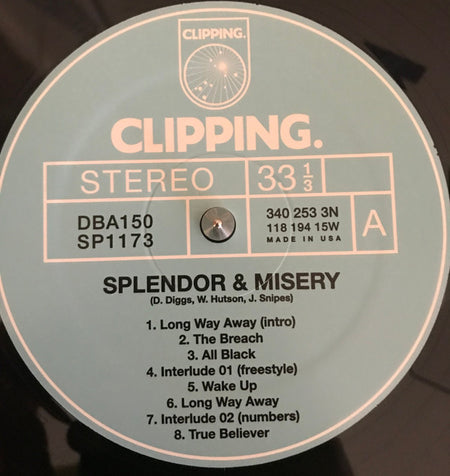 Clipping. : Splendor & Misery (LP, Album)