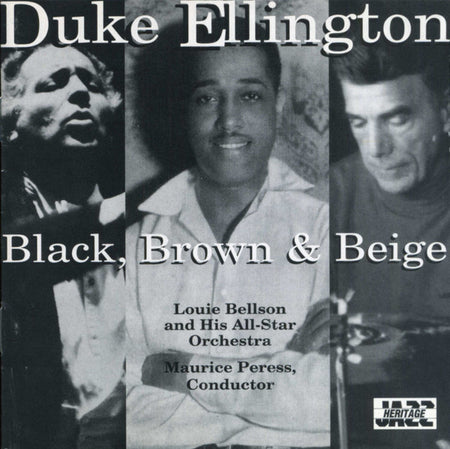 Louie Bellson & His All-Star Orchestra, Maurice Peress : Duke Ellington: Black, Brown & Beige (CD, Album, Club)