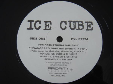 Ice Cube : Endangered Species (Tales From The Darkside) (Remix) / Dead Homiez (12", Promo)