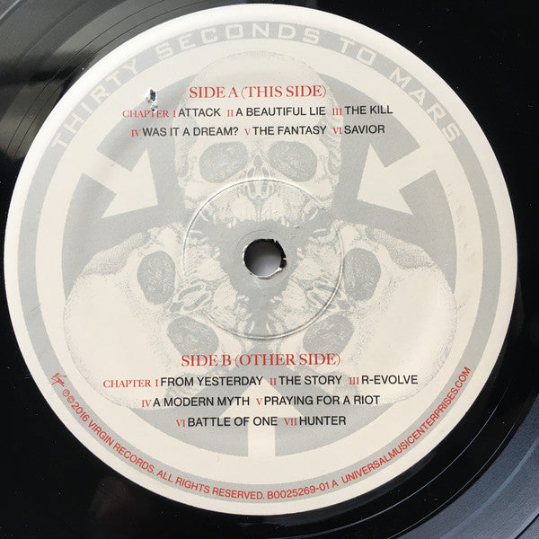 Thirty Seconds To Mars* : A Beautiful Lie (LP, Album, RE, Gat)