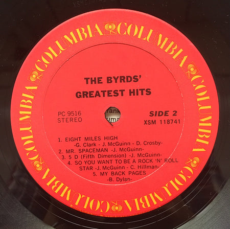 The Byrds : Greatest Hits (LP, Comp, RE)