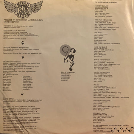REO Speedwagon : Nine Lives (LP, Album, Ter)
