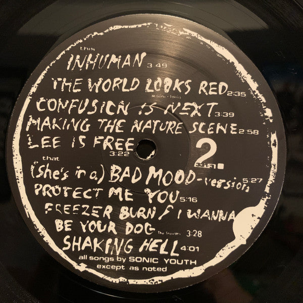 Sonic-Youth* : Confusion Is Sex (LP, Album, RE)
