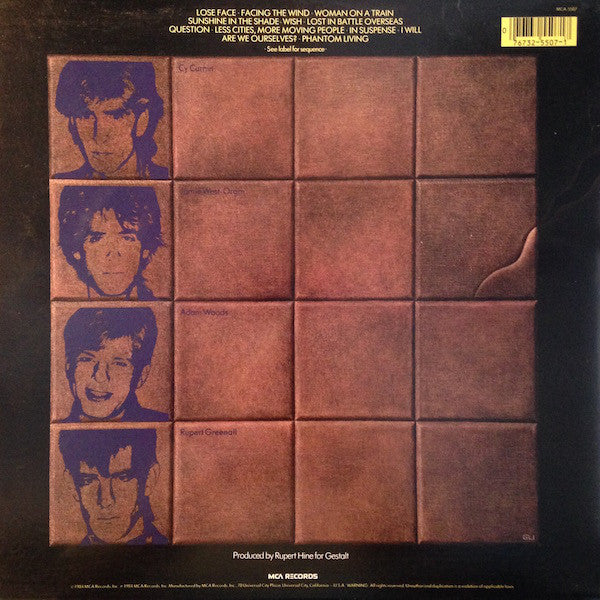 The Fixx : Phantoms (LP, Album, Pin)