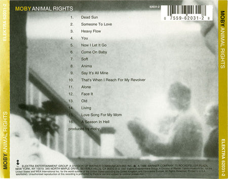Moby : Animal Rights (CD, Album)