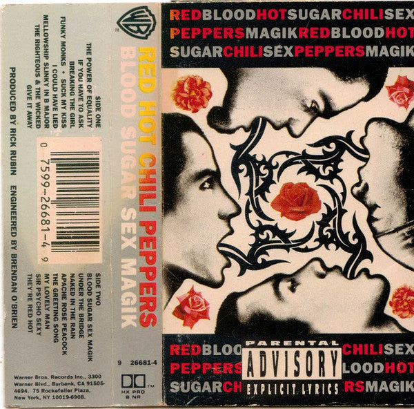 Red Hot Chili Peppers : Blood Sugar Sex Magik (Cass, Album, AR)