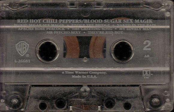 Red Hot Chili Peppers : Blood Sugar Sex Magik (Cass, Album, AR)