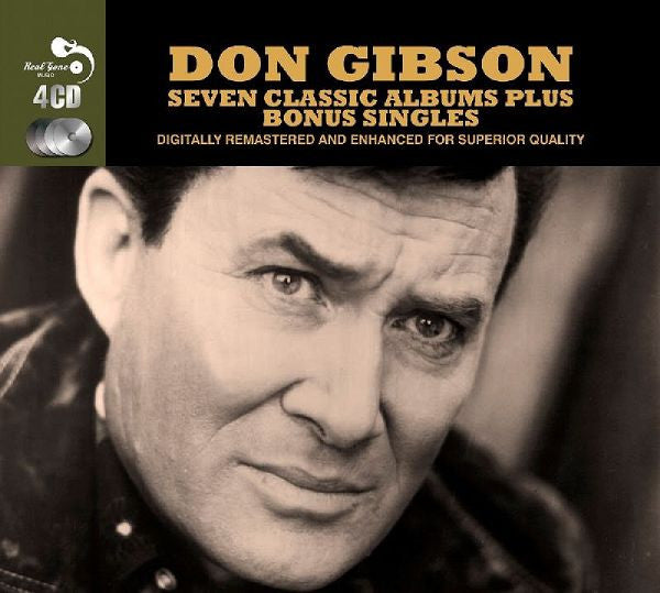 Don Gibson : Seven Classic Albums Plus Bonus Singles (4xCD, Comp, RM)