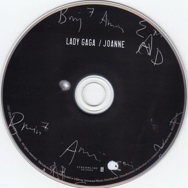 Lady Gaga : Joanne (CD, Album, Dlx)