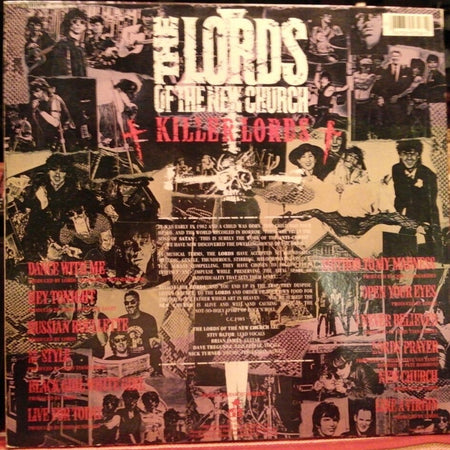 Lords Of The New Church : Killer Lords (LP, Comp, Glo)