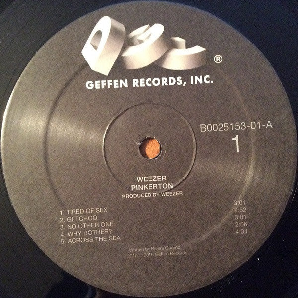 Weezer : Pinkerton (LP, Album, RE, RM)